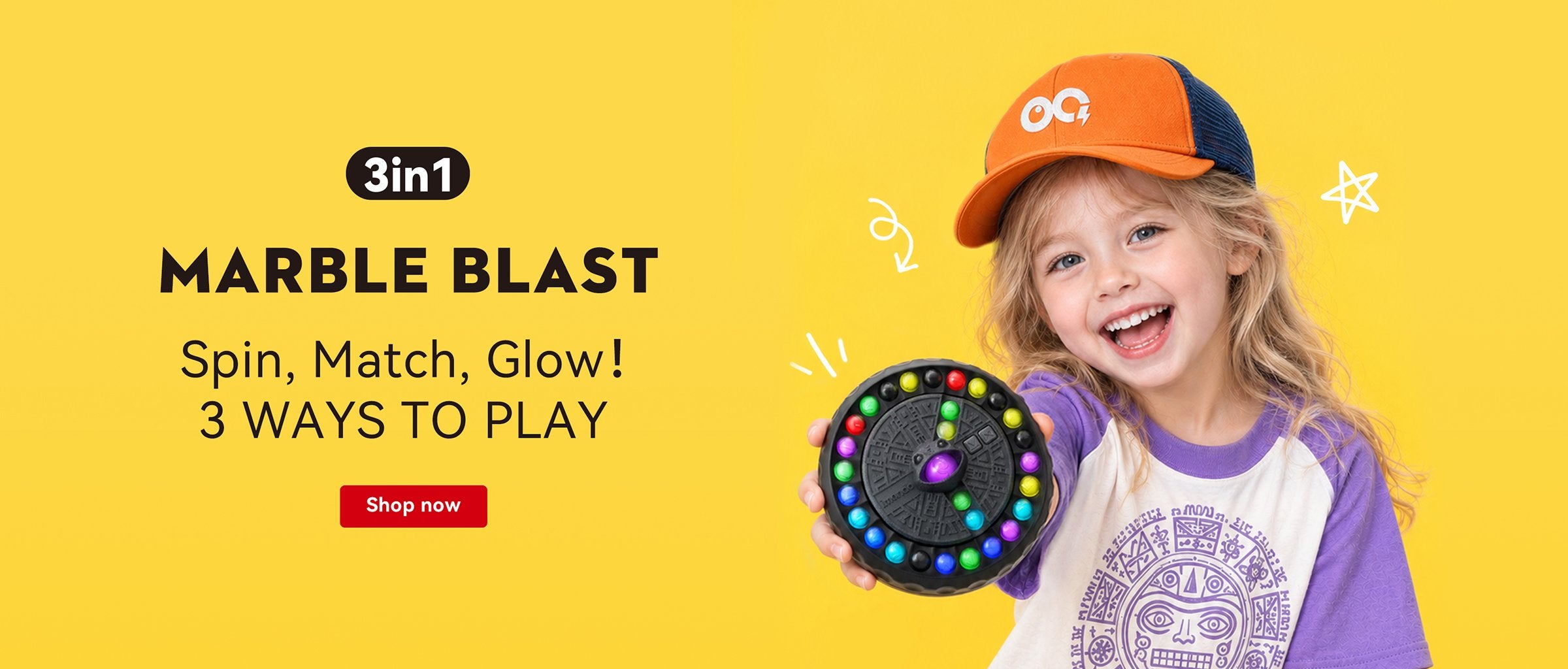 Marble Blast — Spin, Match, Glow. Shop now